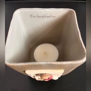 Willow Tree Love, Heartfelt & True Candle Holder by Willow Tree